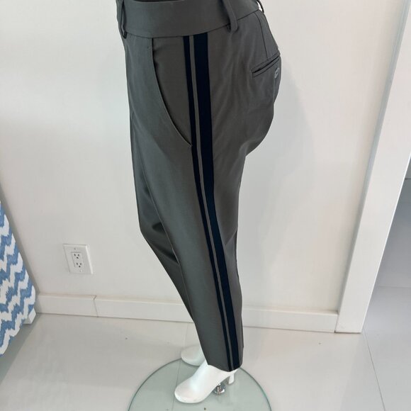 VINCE Tapered Tuxedo Pants Trousers SZ 6 - Picture 10 of 16